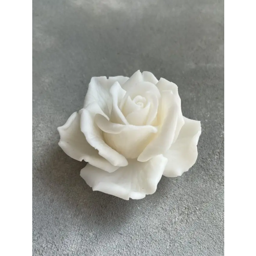 Натуральное мыло ручной работы Роза белая натуральное мыло ручной работы серия молодильное роза