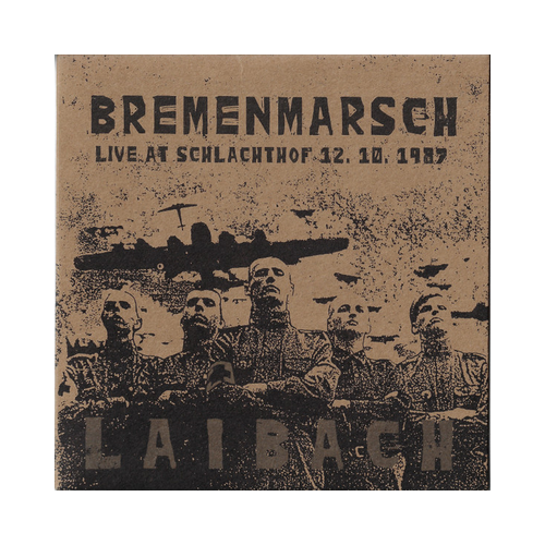 Laibach - Bremenmarsch Live At Schlachthof 12. 10. 1987, LP+CD, BLACK LP