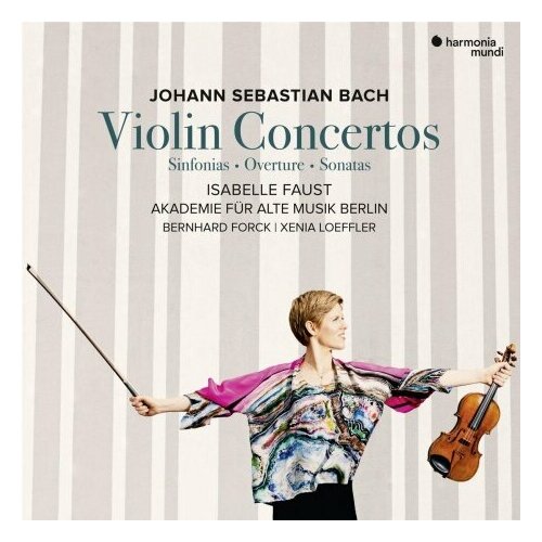 Компакт-Диски, Harmonia Mundi France, FAUST, ISABELLE - Bach: Violin Concertos (2CD) 2pcs screen protector for sony xperia 1 ii iii premium tempered glass for xperia 5 ii iii protective glass for xperia 10 ii iii