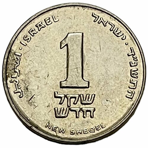 Израиль 1 новый шекель 1994 г. (5754) израиль 1 новый шекель 2002 г 5762 2