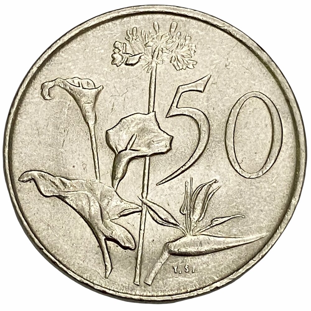 ЮАР 50 центов 1988 г.