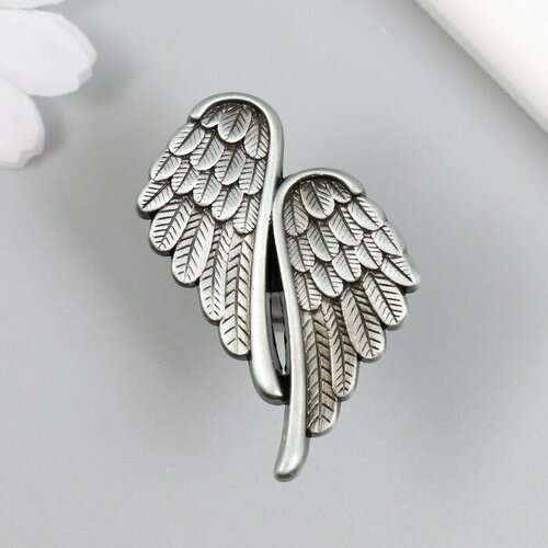 Ручка для шкатулки металл Крылья ангела состаренное серебро подвеска крылья ангела серебристый 29х16х2 мм 10 шт