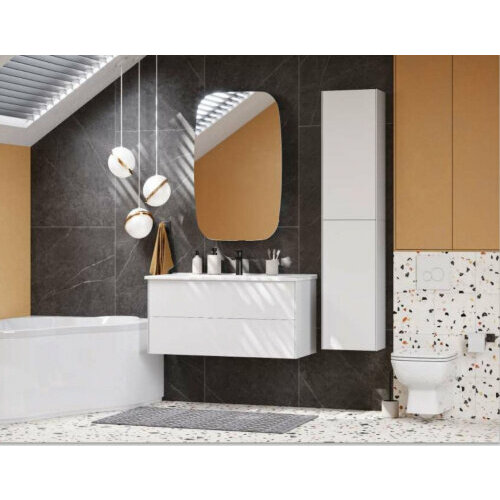 Тумба с раковиной AQUATON (Акватон) 1a2580k2aj010 Сохо 60 см