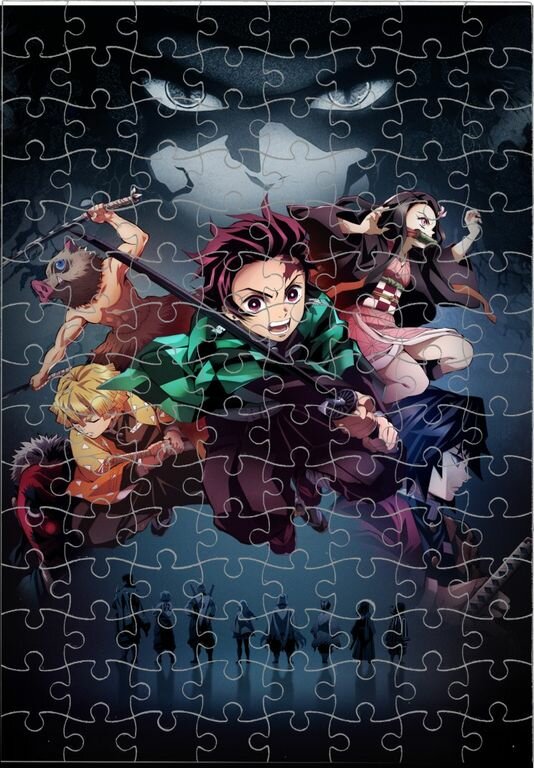 Пазл Клинок, рассекающий демонов/ Kimetsu no Yaiba №18