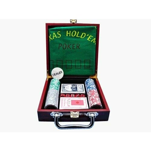 Игра настольная Казино 6641 игра настольная покер фулл хаус 100 фишек 2 колоды карт фишка диллера в подарочной коробке