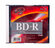 Носители информации Blu-ray BD-R, 6x, VS, Slim/1, VSBDR4SL02