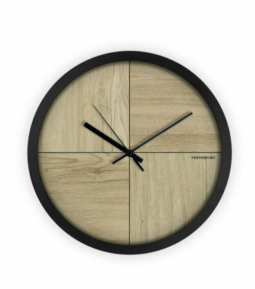 Часы настенные Нео-лофт d30 см цвет коричневый