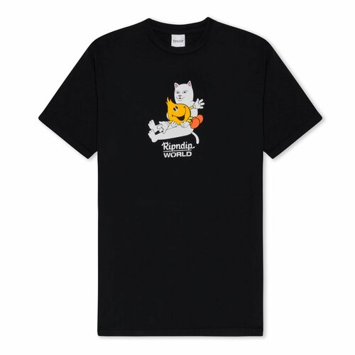 Футболка RIPNDIP, размер XL, черный