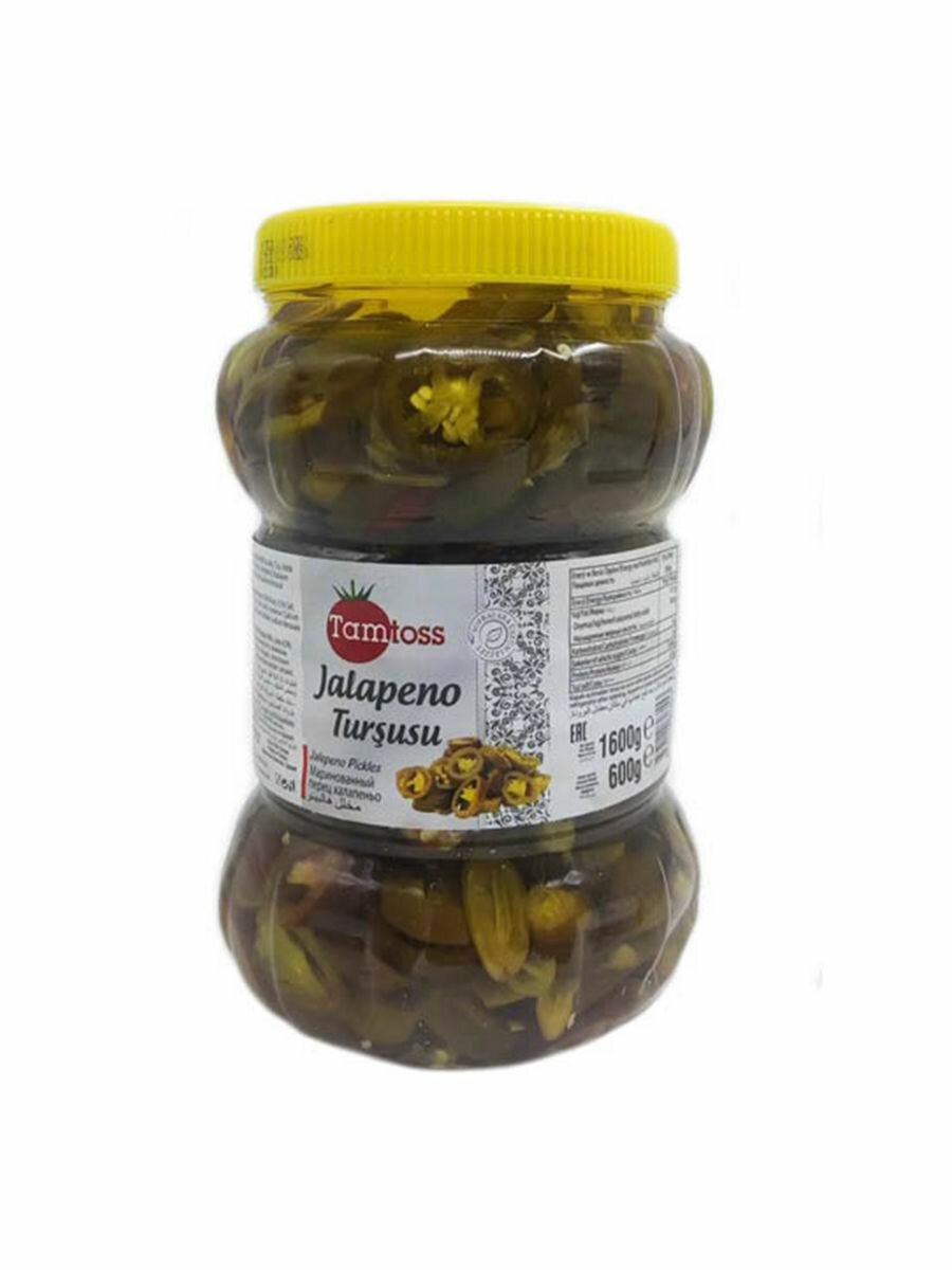 Маринованные острые перцы Халапеньо Jalapeno 1600гр