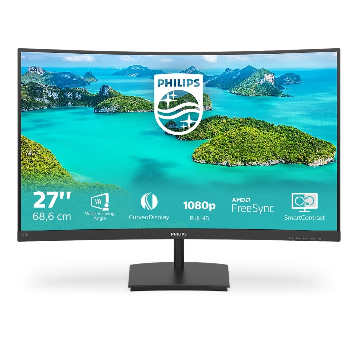 Монитор PHILIPS (00/01) 27", черный - фото №17