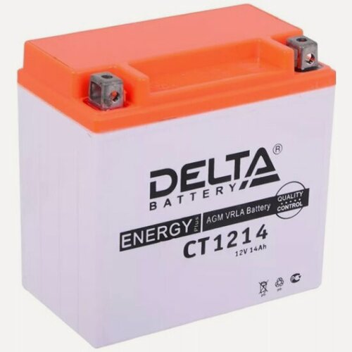 Изображение товара Аккумулятор Delta Battery DELTA CT 1214 прямая полярность 14 Ач