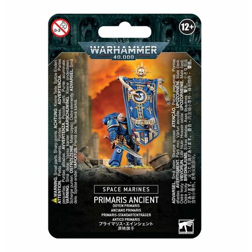 набор миниатюр для настольной игры warhammer 40000 space marines primaris techmarine Набор миниатюр для настольной игры Warhammer 40000 - Space Marines Primaris Ancient