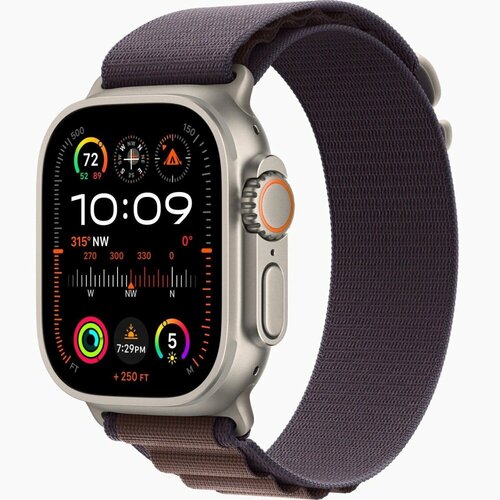 Умные часы Apple Watch Ultra 2 49mm Titanium Case with Alpine Loop M Цвет Indigo 10591100₽