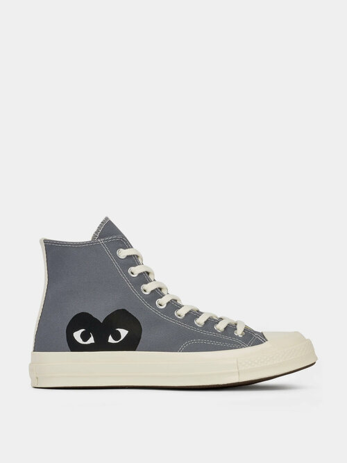 Кеды Converse Comme des Garcons Play Chuck 70 Hi, размер 39 EU, серый