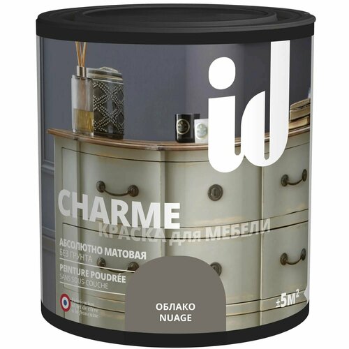 Краска для мебели ID Charme цвет облако 0.5 л