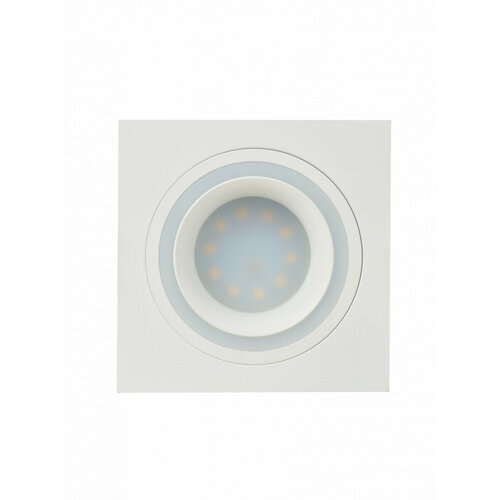 VEGA 2270WH Светильник встраиваемый, цвет белый, GU10 220V, L 92mm C 92mm H 72mm