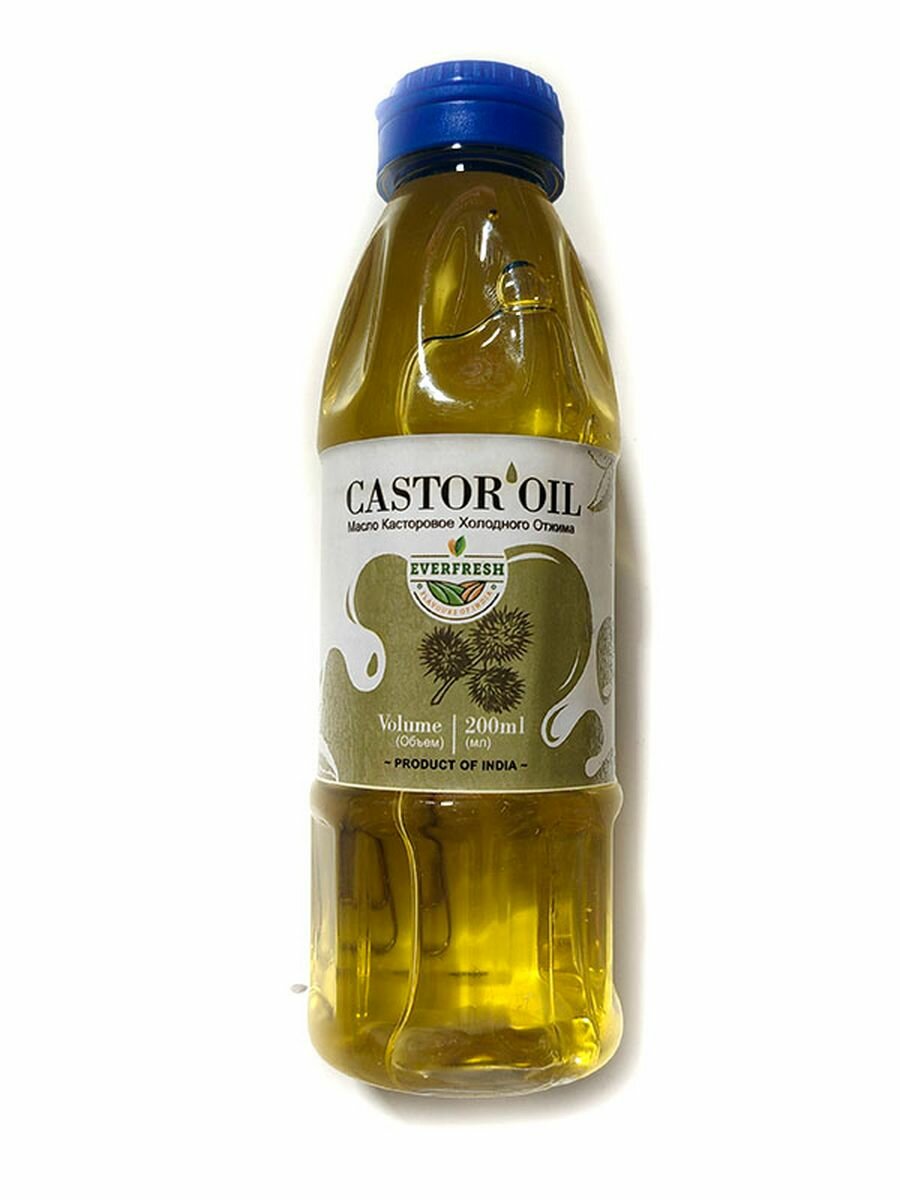 Масло касторовое (Castor Oil), 200 мл
