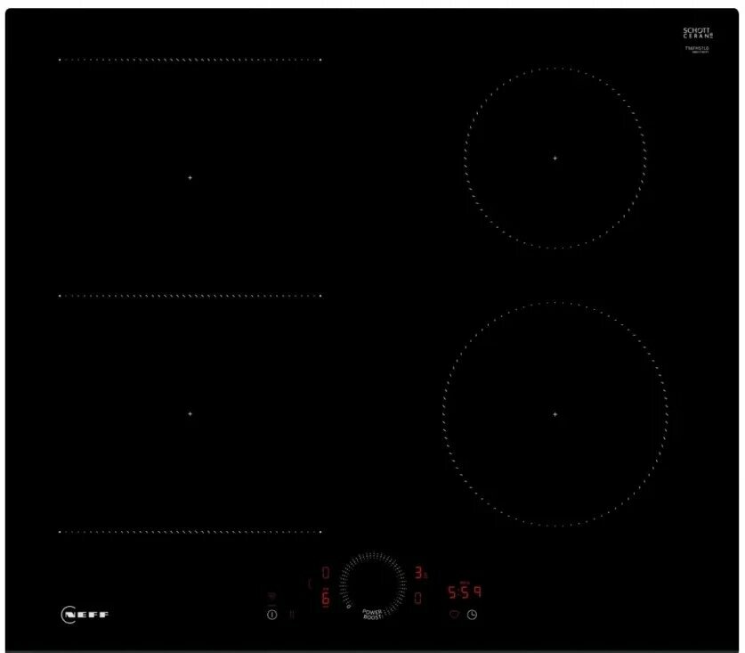 Индукционная варочная поверхность Neff T56FHS1L0 черный