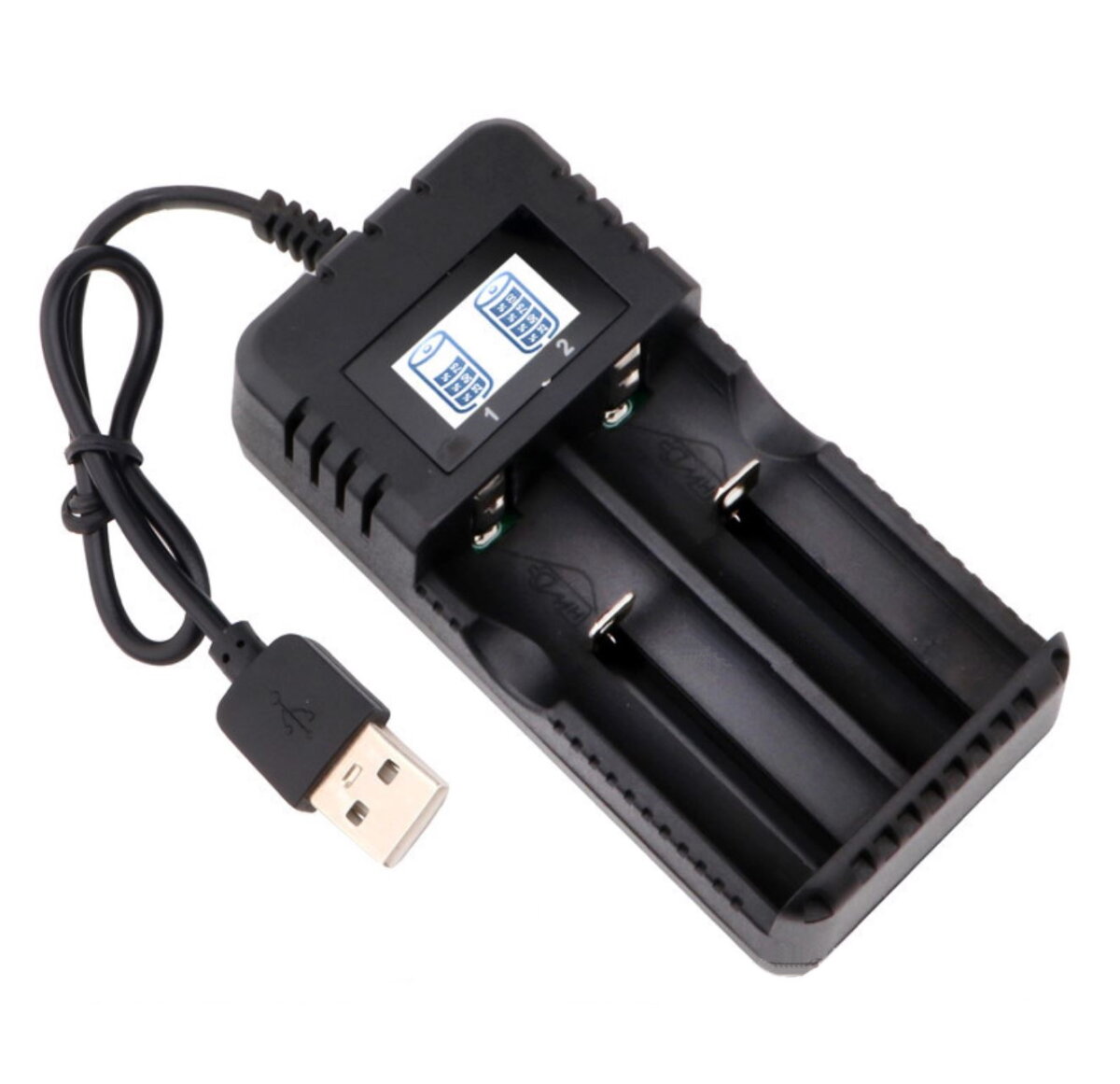 Зарядное устройство для литий-ионных аккумуляторов USB HD-8991B