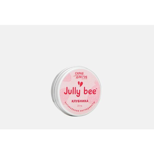 Скраб для губ JULLY BEE STRAWBERRY скраб для губ jully bee сахарный скраб для губ манго lips care