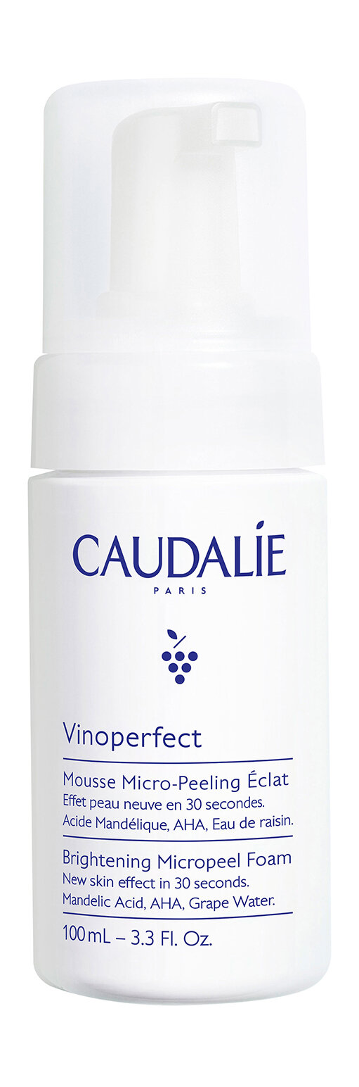 CAUDALIE Vinoperfect Мусс для лица с эффектом микропилинга очищающий, 100 мл