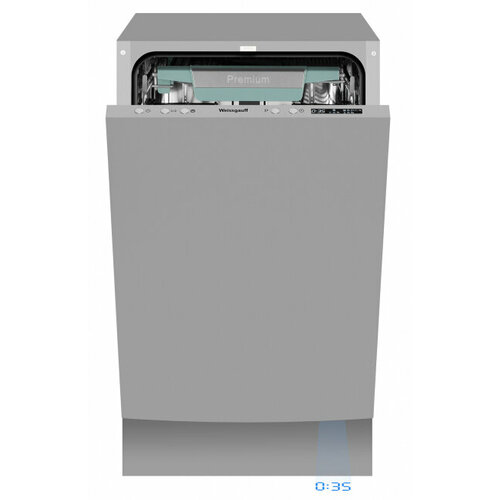 Встраиваемая посудомоечная машина с проекцией времени на полу Weissgauff BDW 4139 D Timer Floor