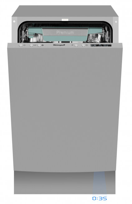 Посудомоечная машина Weissgauff Встраиваемая посудомоечная машина 45CM BDW 4139 D TIMER WEISSGAUFF