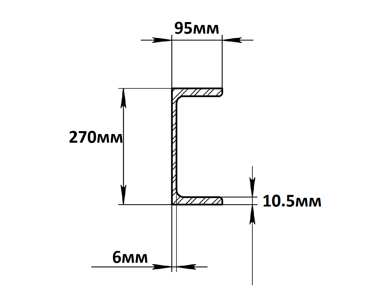 фото Швеллер 27 У