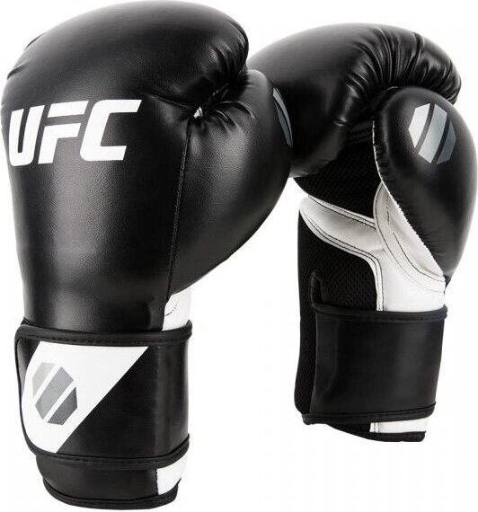 Перчатки UFC тренировочные для спаринга 6 унций Black (Перчатки UFC тренировочные для спаринга 6 унций Black)