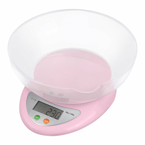 STINGRAY ST-SC5100A розовый опал весы кухонные со встроенным термометром stingray st sc5100a лиловый аметист весы кухонные со встроенным термометром