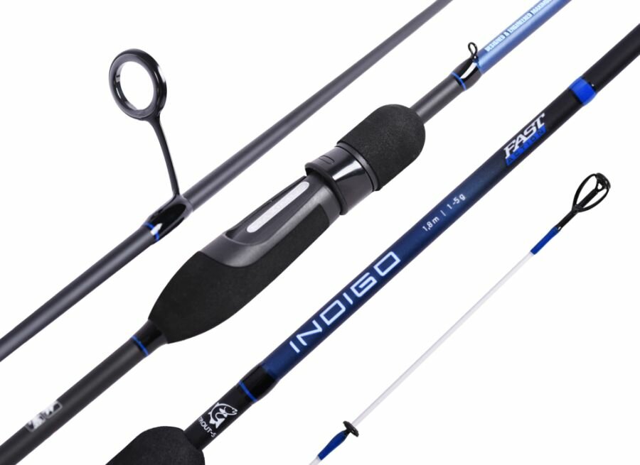 Спиннинг форелевый ультралайт Maximus Indigo Trout-S 18XUL 180 см тест 1-5 гр