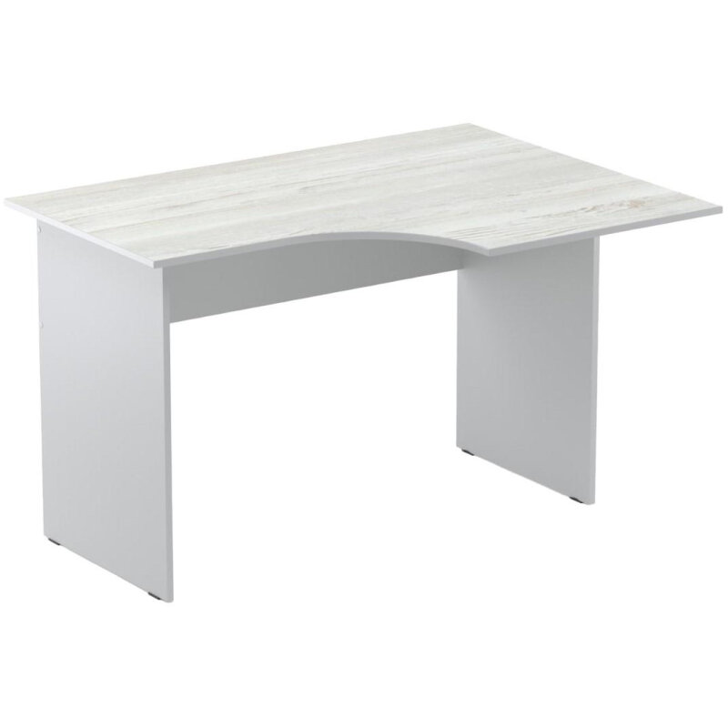 фото Стол эргономичный Easy St LT 16/16 01002400 пр. сосна/сер 1200x900/600x740