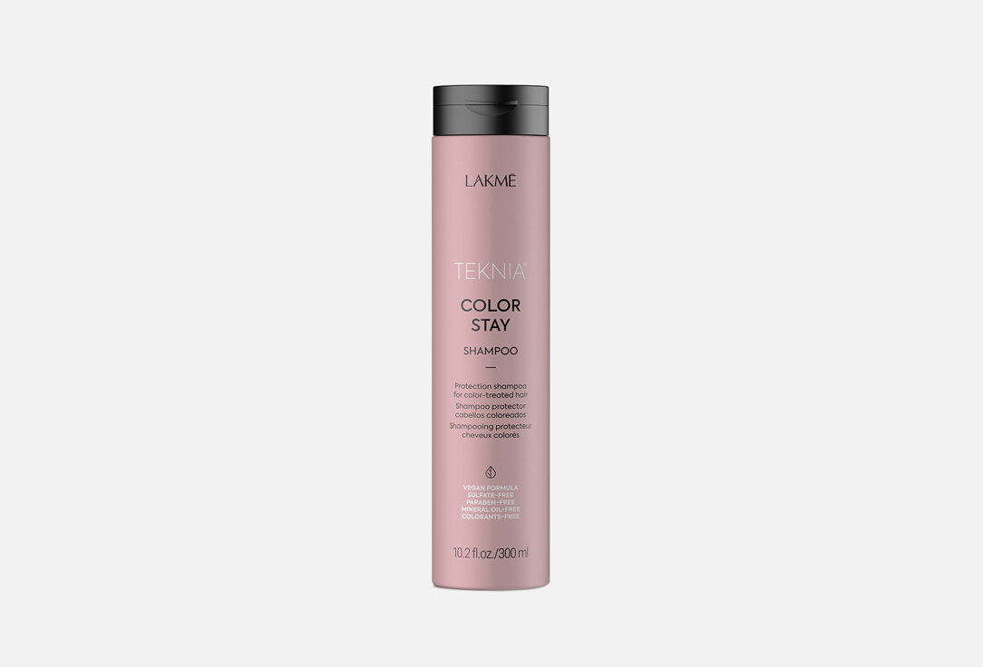 Бессульфатный шампунь для защиты цвета окрашенных волос Lakme, Color stay shampoo 300мл
