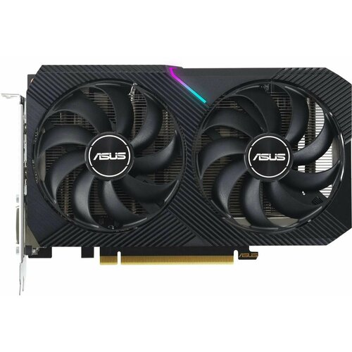 Видеокарта ASUS NVIDIA GeForce RTX 3050 DUAL-RTX3050-O8G-V2 8ГБ Dual GDDR6 OC Ret 4027800₽
