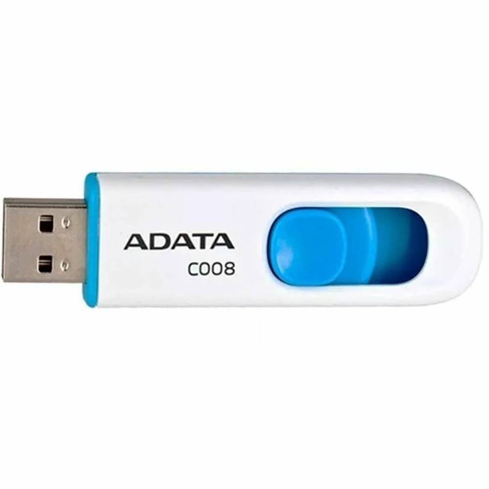 Флэш-накопитель USB2 16GB WH/BLUE AC008-16G-RWE A-DATA