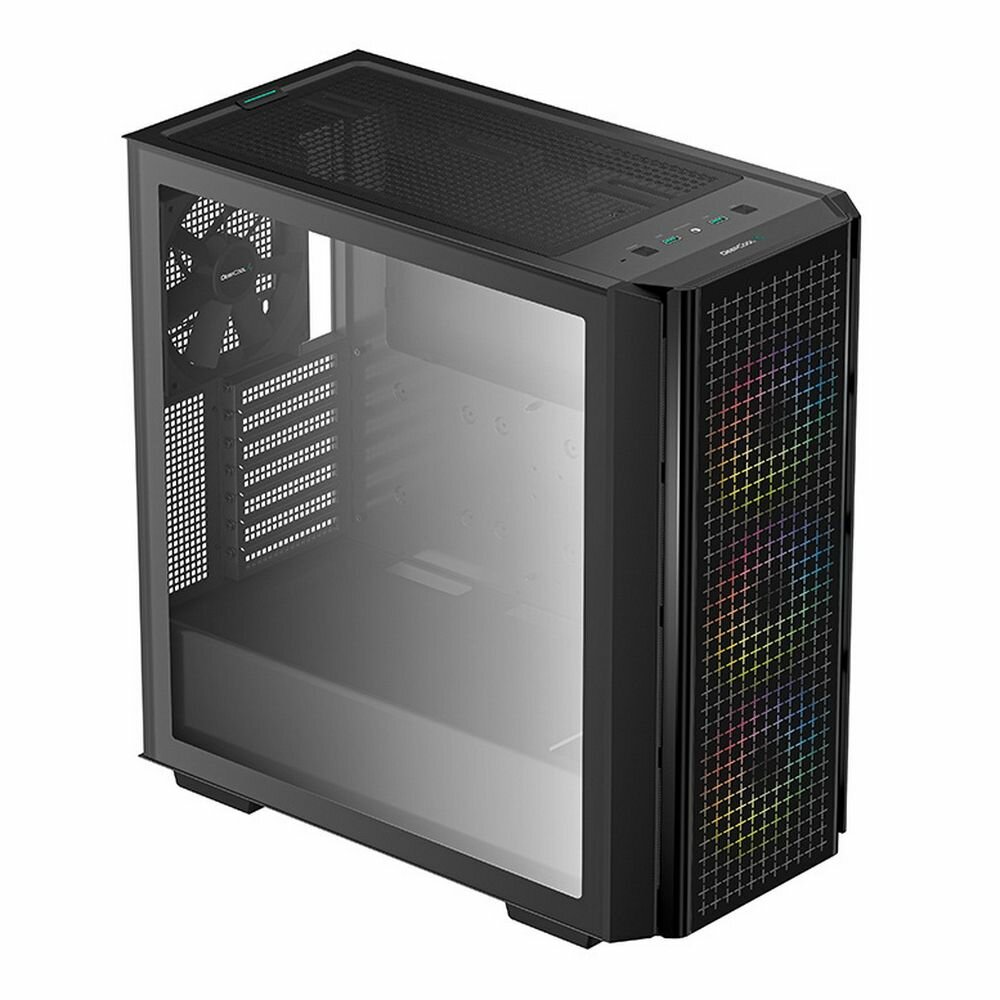 Корпус eATX Deepcool черный, без БП, боковое окно закаленное стекло, 2*USB 3.0, audio - фото №18