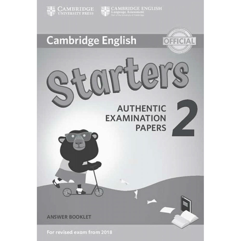 Cambridge English Young Learners. Starters 2 for Revised Exam from 2018. Answer Booklet - фото №1