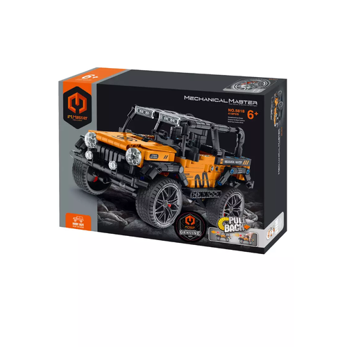 Внедорожник оранжевый инерционный Конструктор Qihui iMMaster Mechanical Master 5818 1500₽