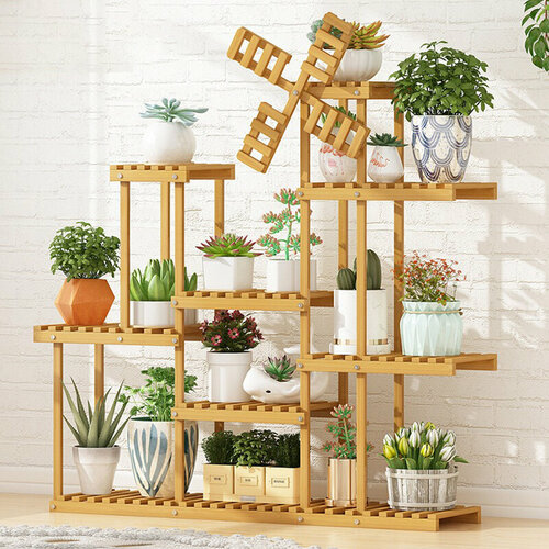 Этажерка для цветов. Подставка для цветов. Стеллаж для рассады. 102x25x120 см