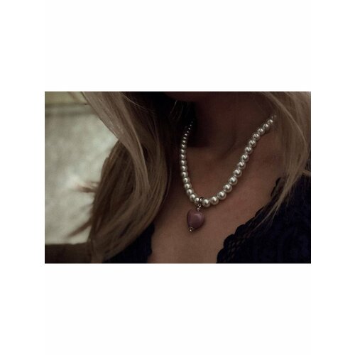 Чокер Seit Jewelry, серый, фиолетовый цепочка ожерелье с подвеской бабочки чокер колье