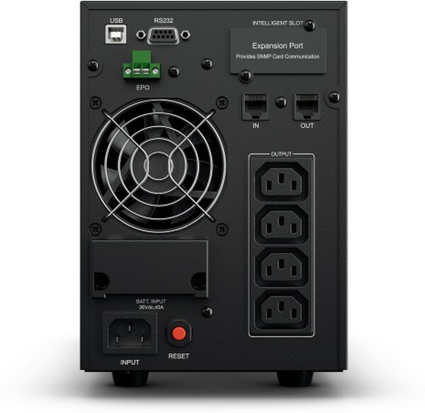 Источник бесперебойного питания CyberPower OLS3000EC Online Tower 3000VA/2700W USB/RS-232/ 4IEC C13+ 1IEC C19 +Terminal (OLS3000E) - фото №6