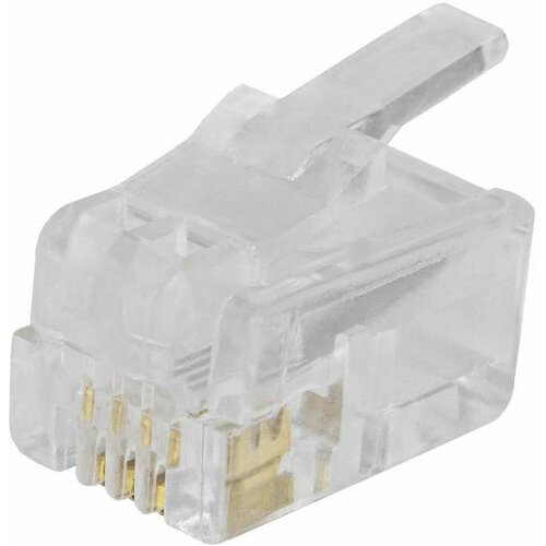 RJ11 (TP-4P4C), Разъём RJ , 1 гнездо