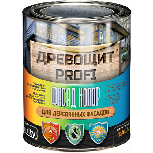 Грунт-Краска для Дерева Красковия Древощит Profi 