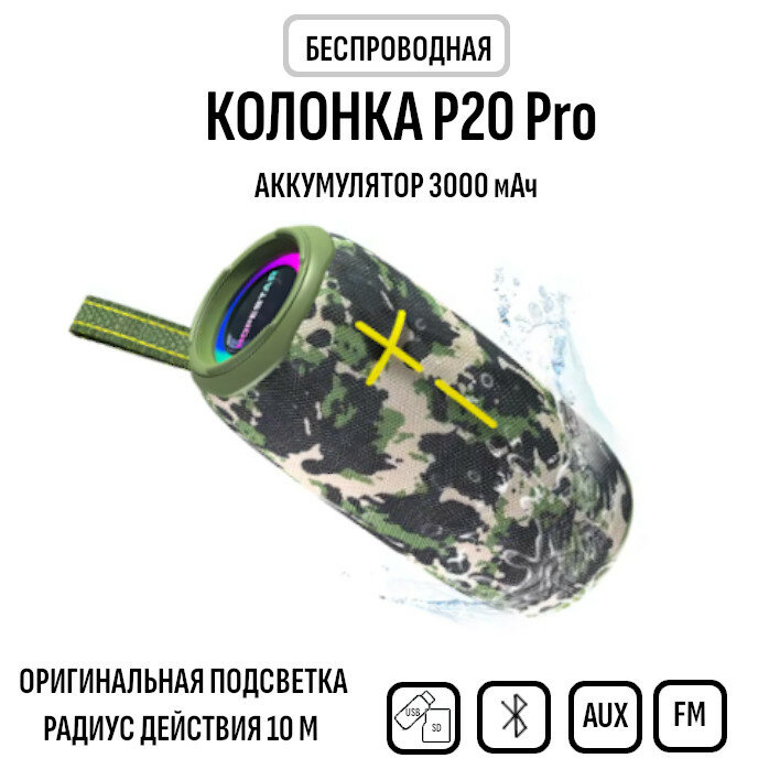 Bluetooth колонка HOPESTAR P20 Pro