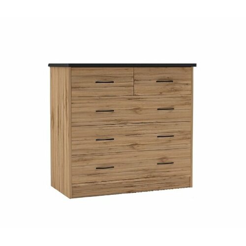 ЭКО Комод Дуэт 900 5 ящиков дуб вотан 7340₽