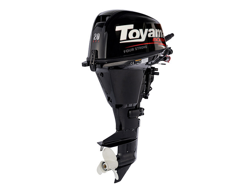 Подвесной лодочный мотор TOYAMA F20ABWS–EFI ( 4 такта, 20 л. с, 53,7 кг ) TOYAMA