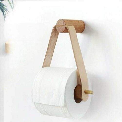 Держатель для туалетной бумаги , DAENERO, полотенец, эко-материал, на кухню, в ванную, для бани, крепление на саморезы