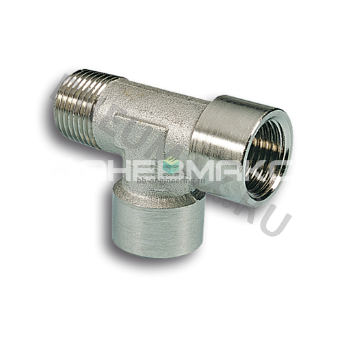 11318 PNEUMAX - Тройник T-образный с внутр-нар резьбой угловой R18-G18 467₽