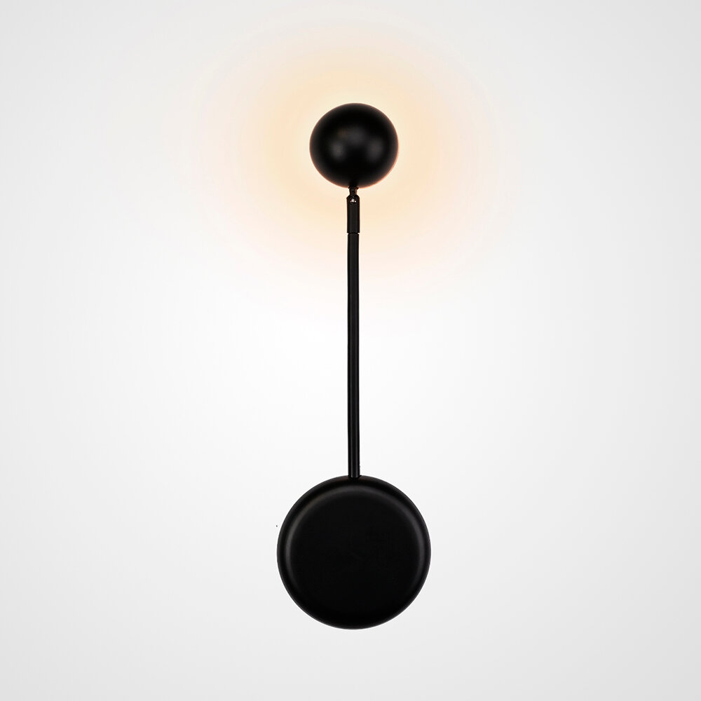 Бра Pin Wall Light A Black