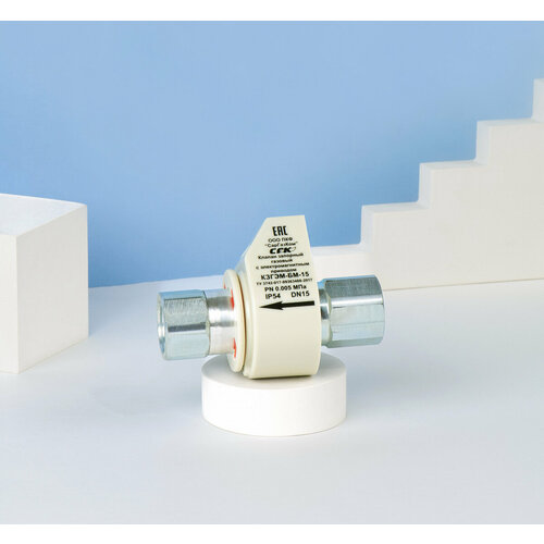 Клапан запорный газовый электромагнитный кзгэм-бм DN15 НД для сигнализатора загазованности сакз СГК-1Б-СН4два порога и СГК-2Б-COCH4 два порога 2650₽